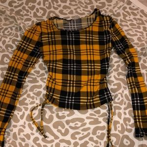 Plaid long sleeve